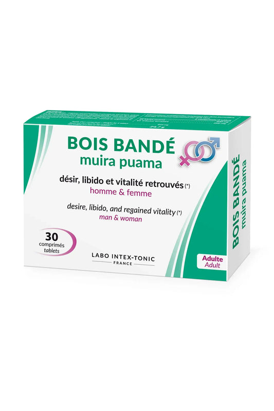 Bois Bandé 30 pilules stimulantes homme et femme - Love Store Paris