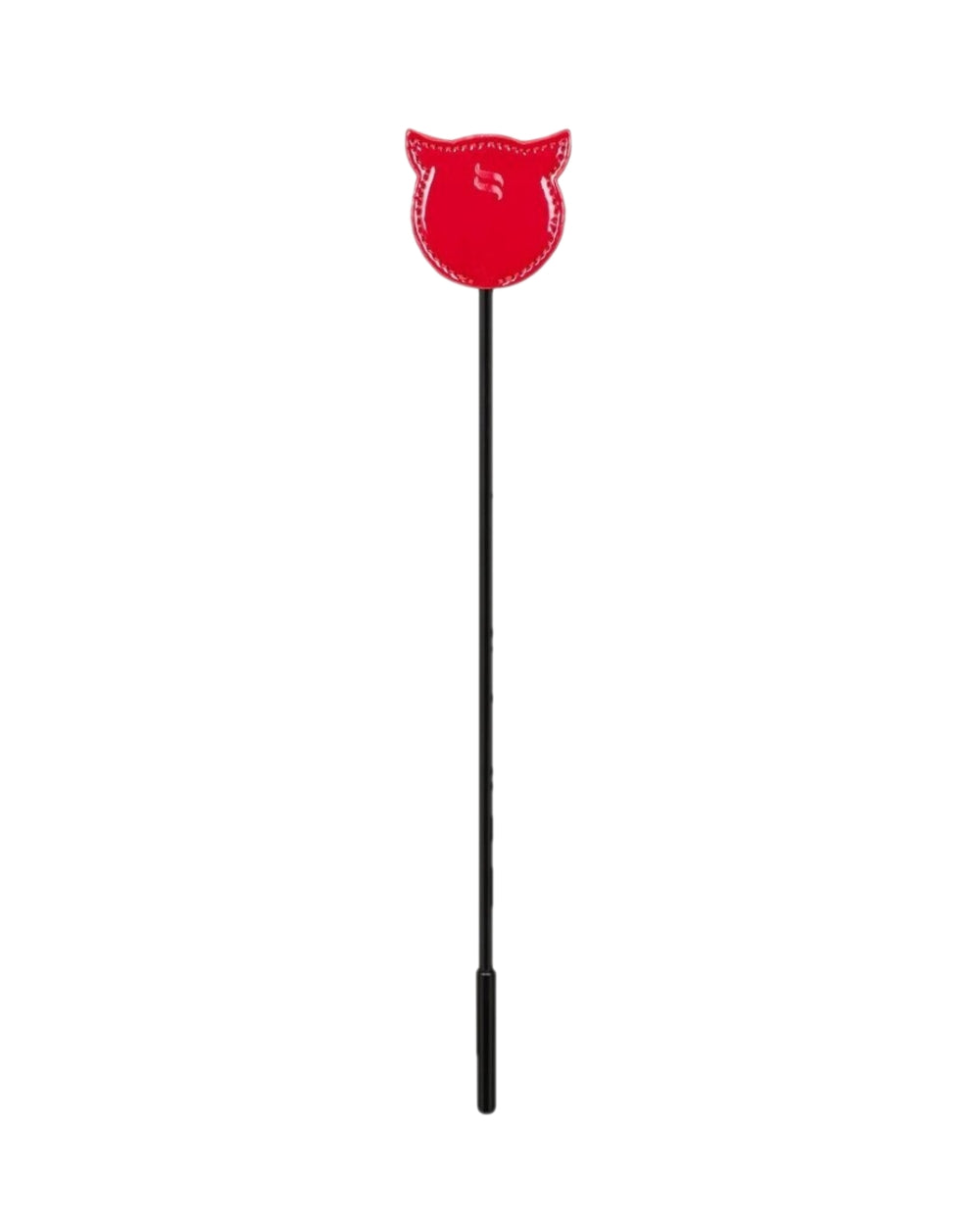 Evilia Crop cravache rouge tête de diable - Love Store Paris
