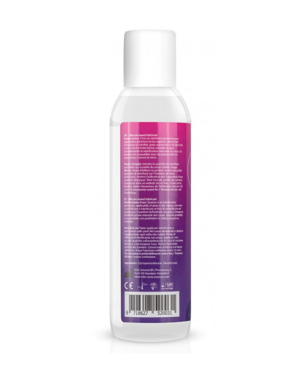 Lubrifiant silicone fine 150ml Easyglide - Love Store Paris