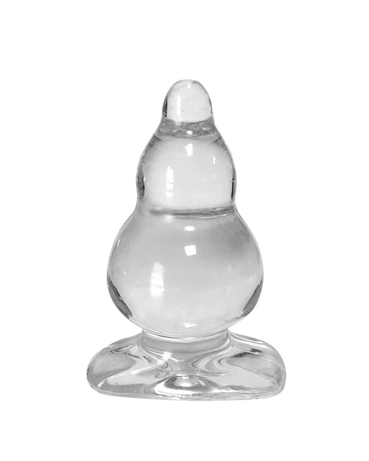 Plug anal jelly transparent L - Love Store Paris