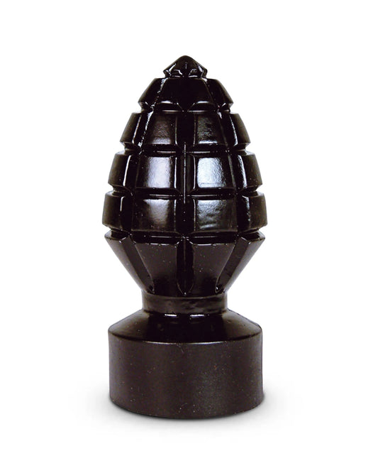 Plug anal grenade géante noir 15cm - Love Store Paris
