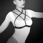 Alyssa harnais de poitrine élastique - Love Store Paris